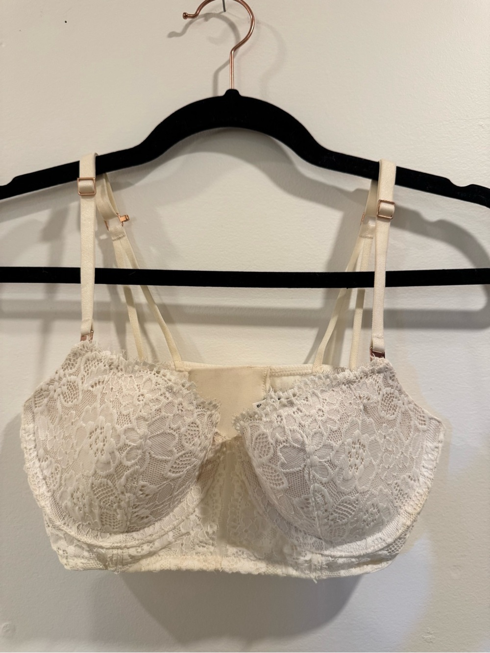 Aerie Underwire Bralette in Ivory c32